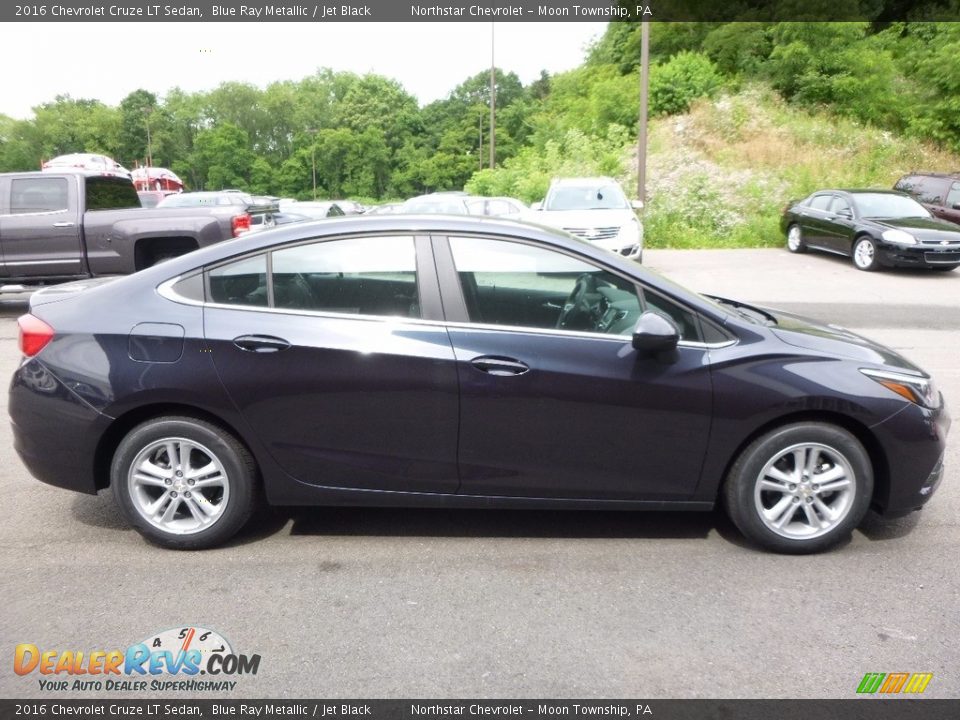 2016 Chevrolet Cruze LT Sedan Blue Ray Metallic / Jet Black Photo #4