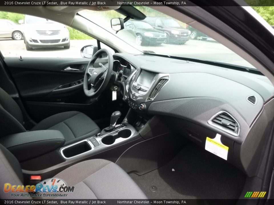 2016 Chevrolet Cruze LT Sedan Blue Ray Metallic / Jet Black Photo #5