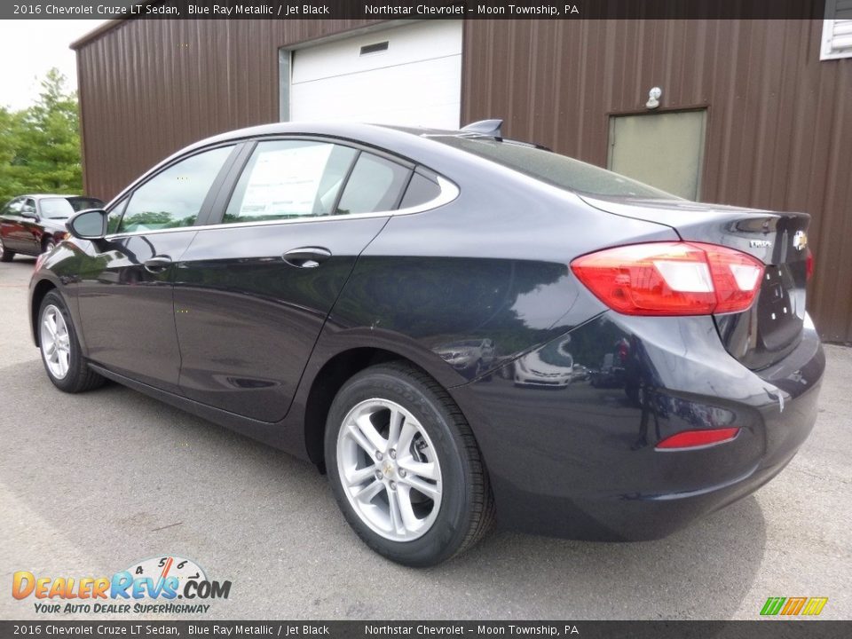 2016 Chevrolet Cruze LT Sedan Blue Ray Metallic / Jet Black Photo #8