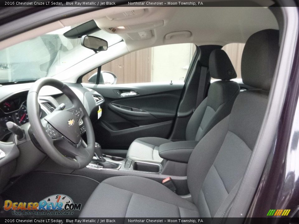 2016 Chevrolet Cruze LT Sedan Blue Ray Metallic / Jet Black Photo #11