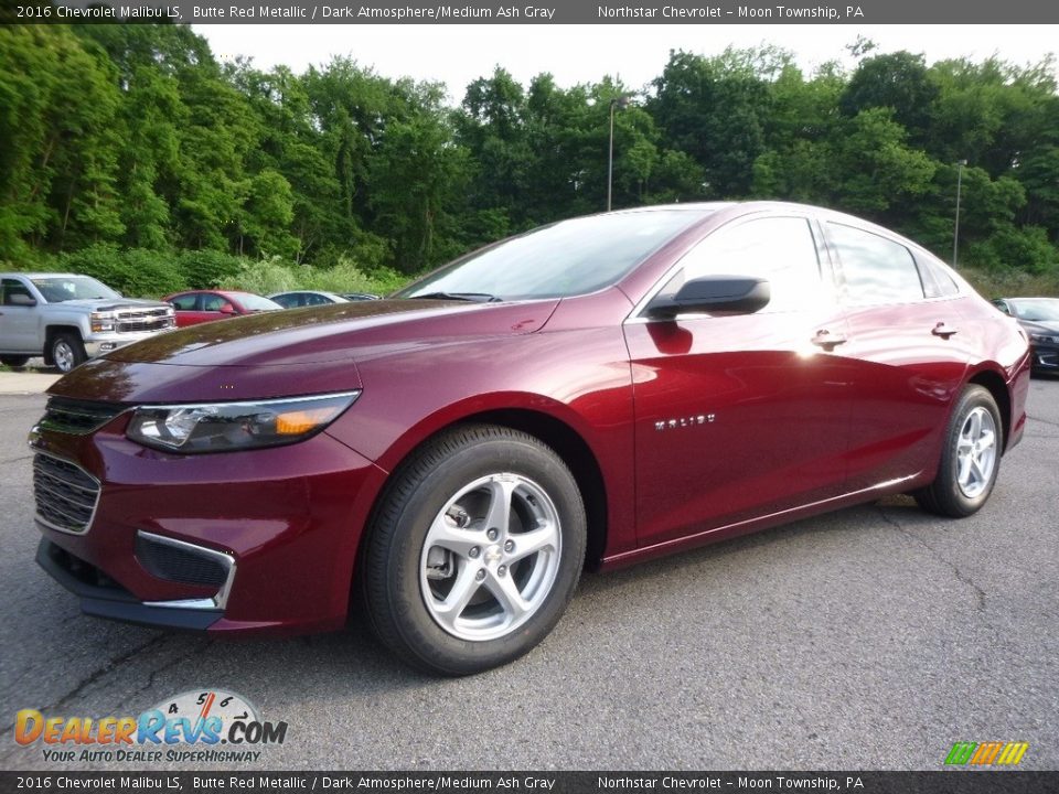 2016 Chevrolet Malibu LS Butte Red Metallic / Dark Atmosphere/Medium Ash Gray Photo #1