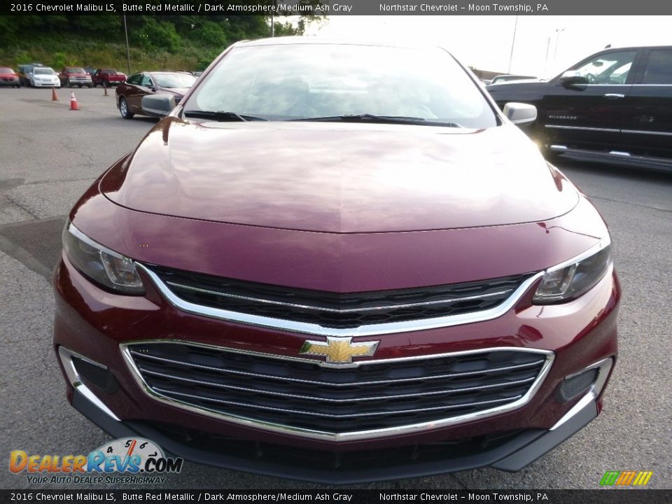 2016 Chevrolet Malibu LS Butte Red Metallic / Dark Atmosphere/Medium Ash Gray Photo #2