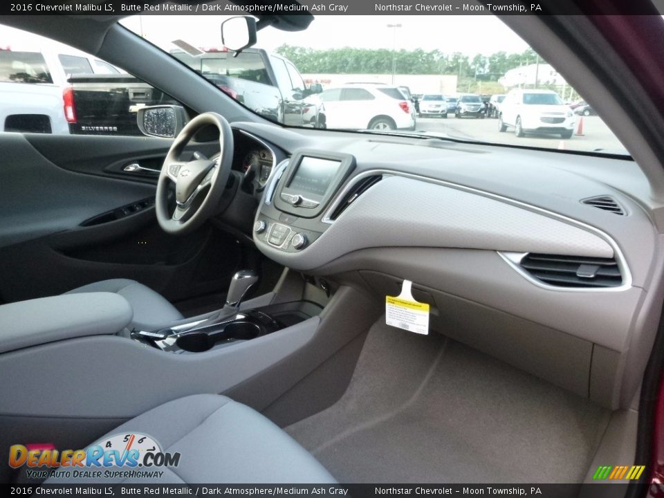 2016 Chevrolet Malibu LS Butte Red Metallic / Dark Atmosphere/Medium Ash Gray Photo #5