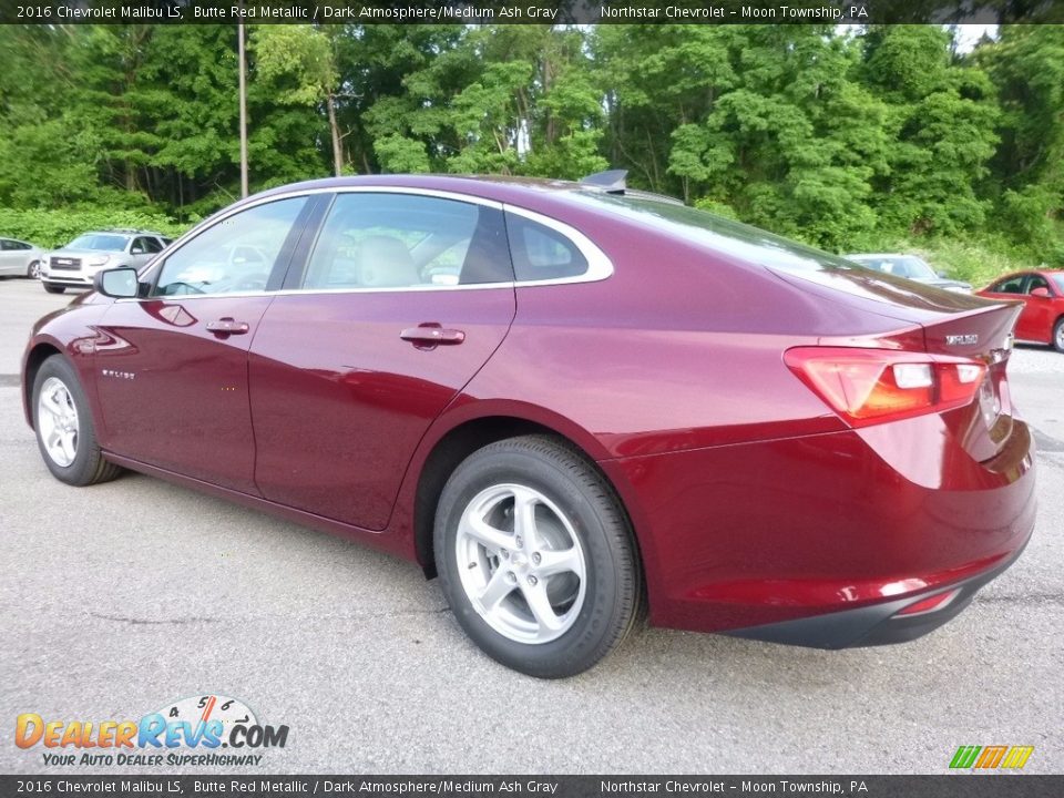 2016 Chevrolet Malibu LS Butte Red Metallic / Dark Atmosphere/Medium Ash Gray Photo #9