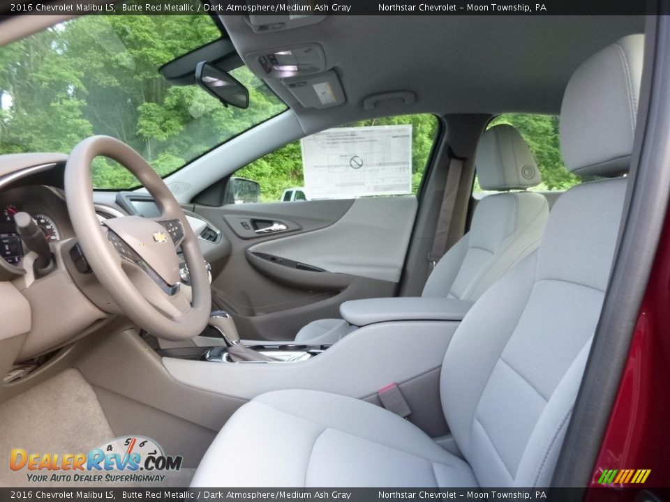 2016 Chevrolet Malibu LS Butte Red Metallic / Dark Atmosphere/Medium Ash Gray Photo #12