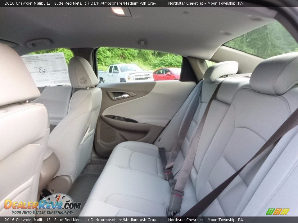 2016 Chevrolet Malibu LS Butte Red Metallic / Dark Atmosphere/Medium Ash Gray Photo #13