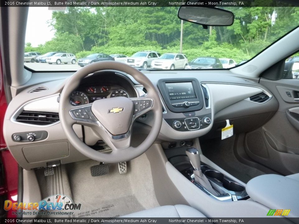2016 Chevrolet Malibu LS Butte Red Metallic / Dark Atmosphere/Medium Ash Gray Photo #14
