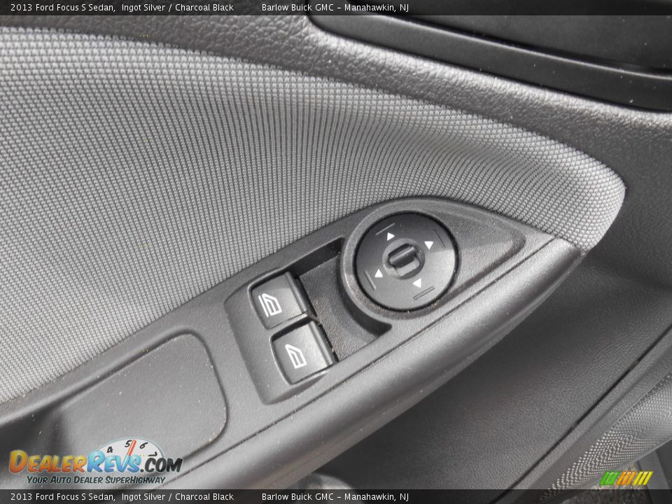 2013 Ford Focus S Sedan Ingot Silver / Charcoal Black Photo #7
