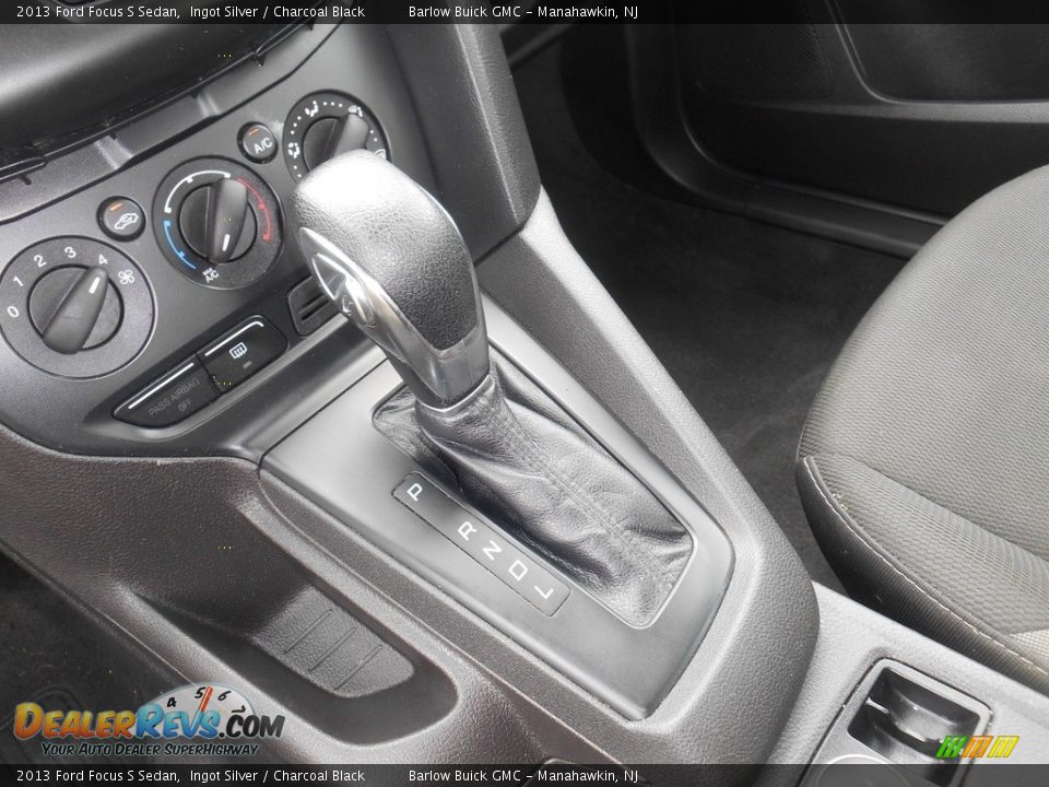 2013 Ford Focus S Sedan Ingot Silver / Charcoal Black Photo #13