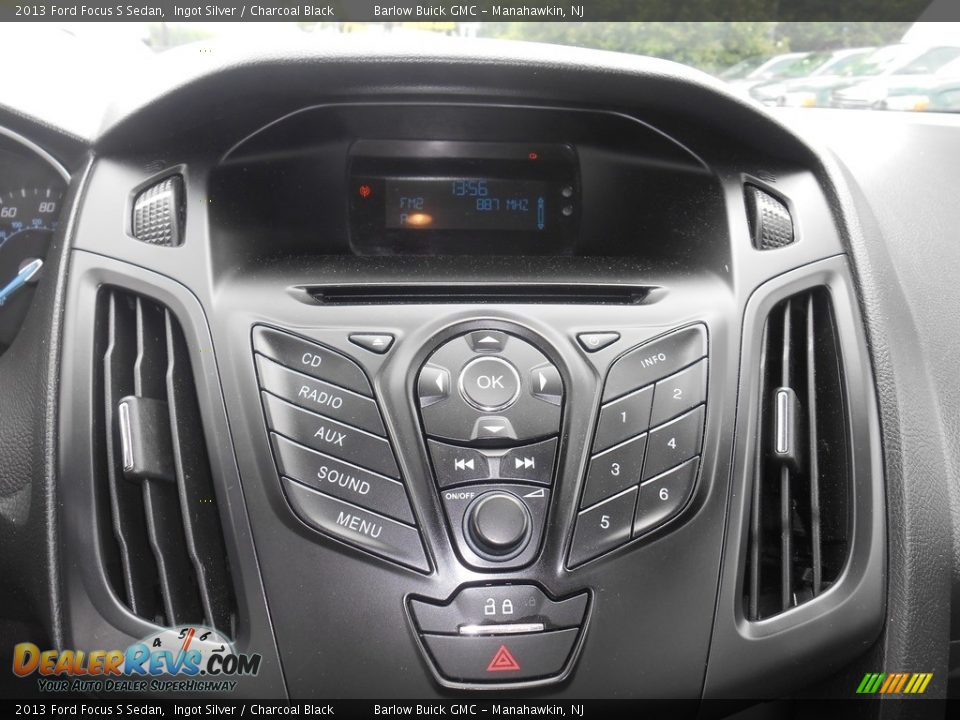 2013 Ford Focus S Sedan Ingot Silver / Charcoal Black Photo #14