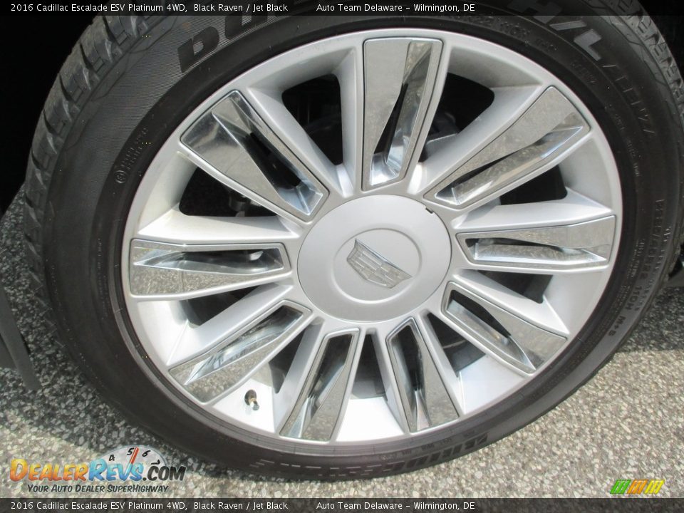 2016 Cadillac Escalade ESV Platinum 4WD Black Raven / Jet Black Photo #6