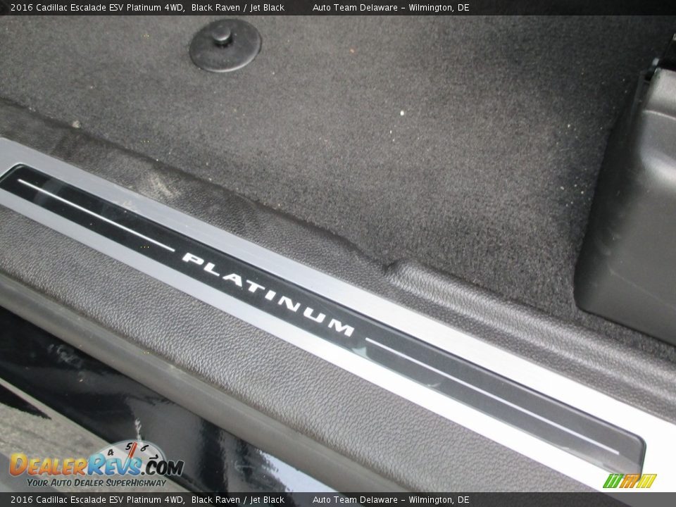 2016 Cadillac Escalade ESV Platinum 4WD Black Raven / Jet Black Photo #7