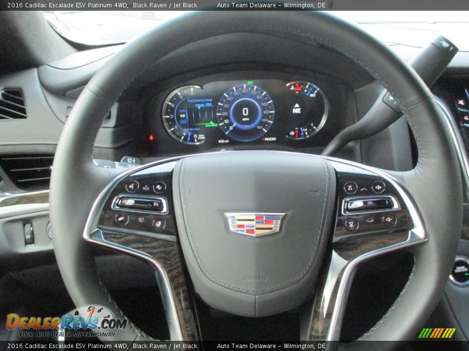 2016 Cadillac Escalade ESV Platinum 4WD Black Raven / Jet Black Photo #8