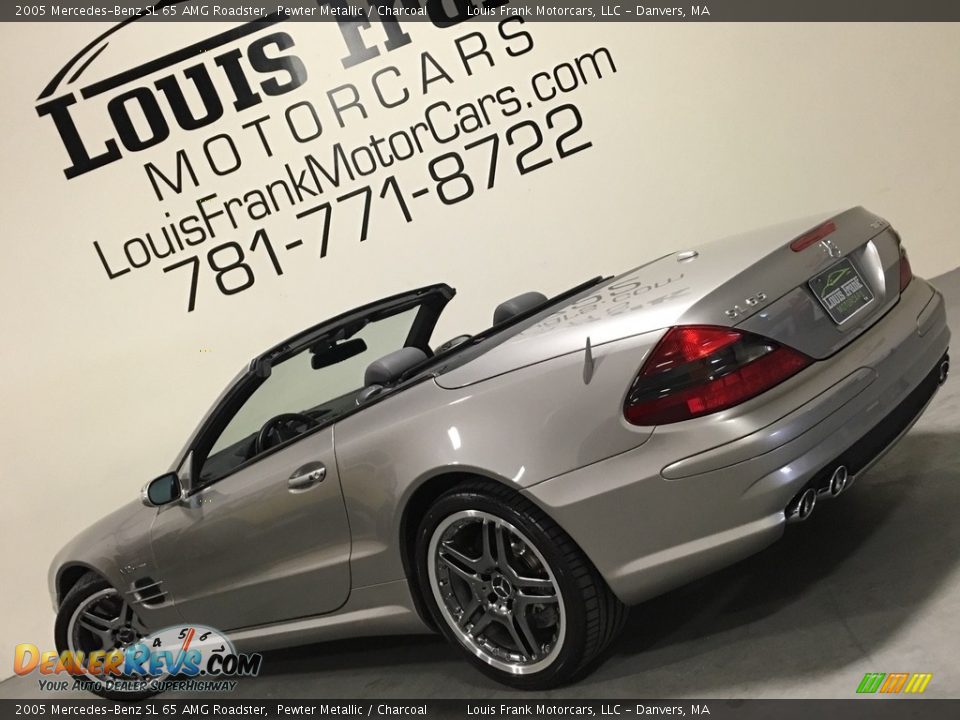 2005 Mercedes-Benz SL 65 AMG Roadster Pewter Metallic / Charcoal Photo #3