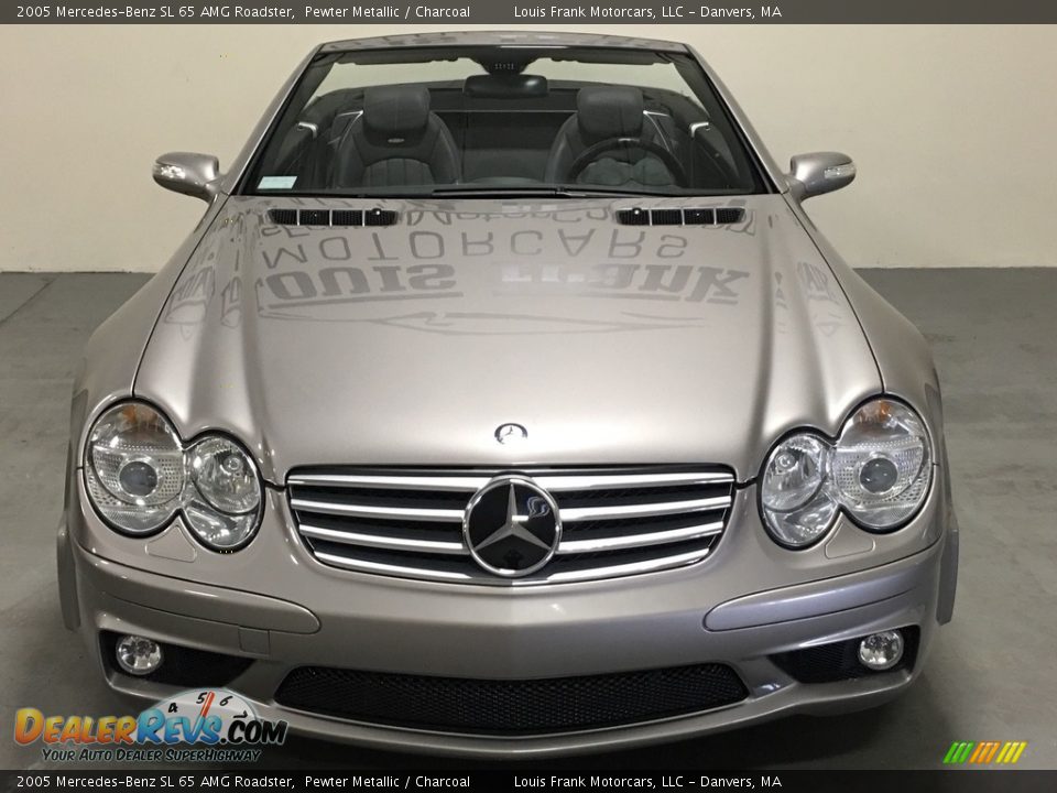 2005 Mercedes-Benz SL 65 AMG Roadster Pewter Metallic / Charcoal Photo #7