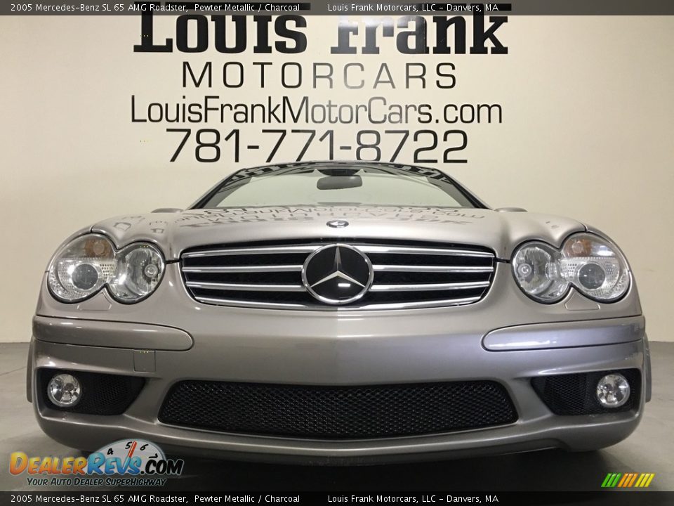 2005 Mercedes-Benz SL 65 AMG Roadster Pewter Metallic / Charcoal Photo #18
