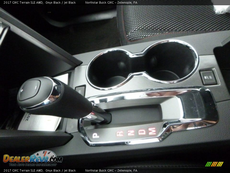 2017 GMC Terrain SLE AWD Onyx Black / Jet Black Photo #16