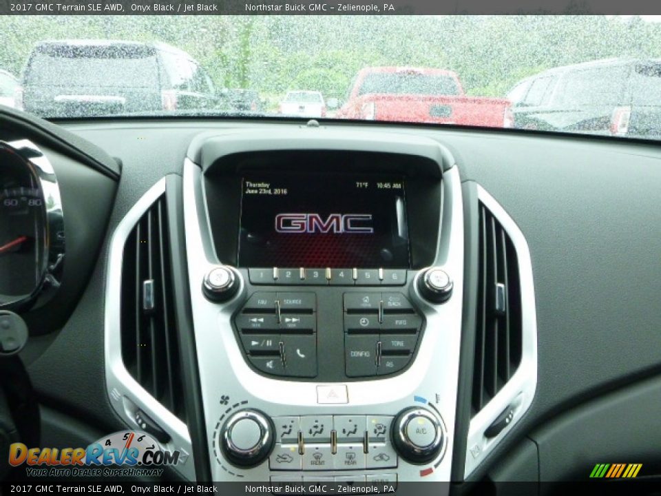 2017 GMC Terrain SLE AWD Onyx Black / Jet Black Photo #17