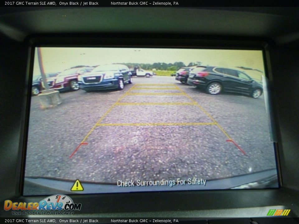 2017 GMC Terrain SLE AWD Onyx Black / Jet Black Photo #18