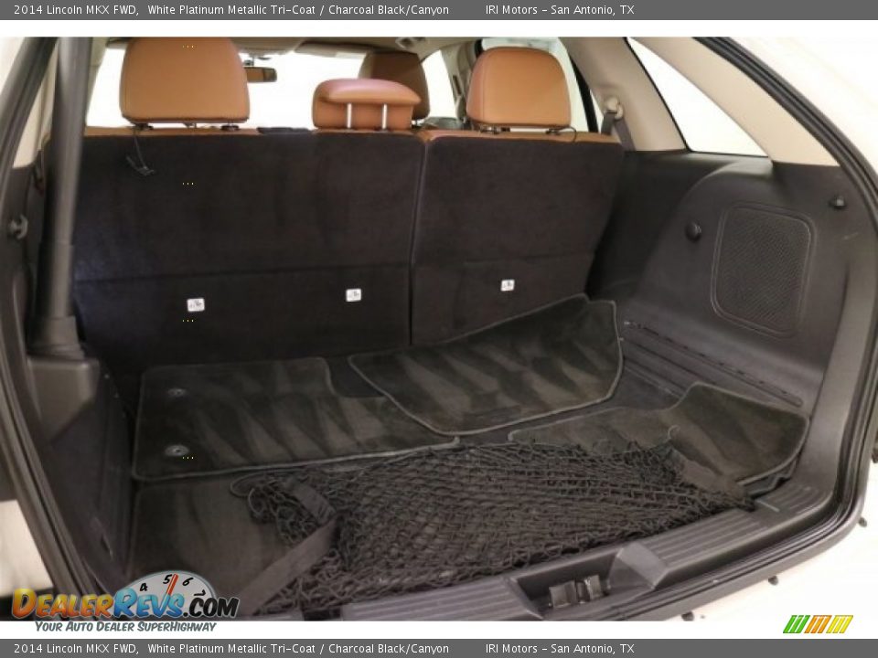 2014 Lincoln MKX FWD White Platinum Metallic Tri-Coat / Charcoal Black/Canyon Photo #30