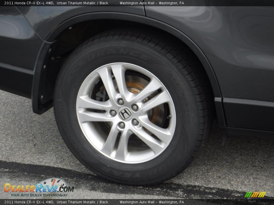 2011 Honda CR-V EX-L 4WD Urban Titanium Metallic / Black Photo #3