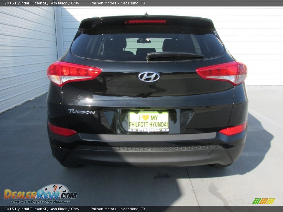 2016 Hyundai Tucson SE Ash Black / Gray Photo #5