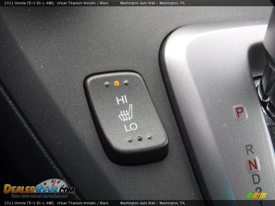 2011 Honda CR-V EX-L 4WD Urban Titanium Metallic / Black Photo #18