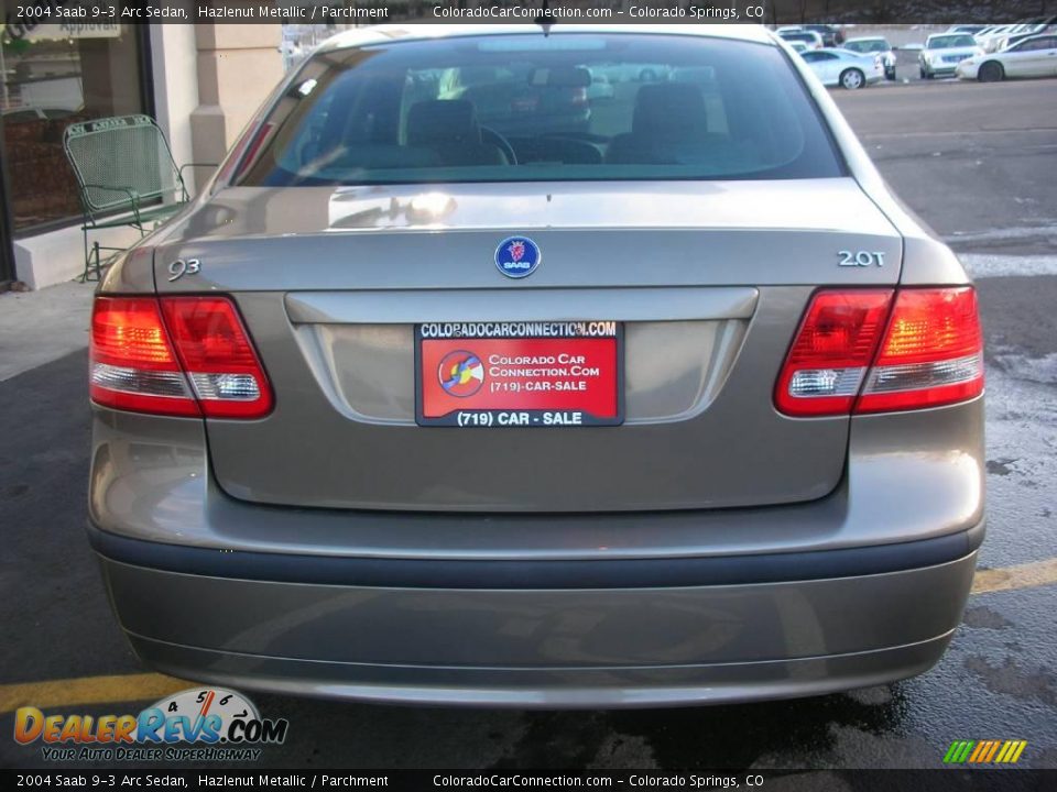 2004 Saab 9-3 Arc Sedan Hazlenut Metallic / Parchment Photo #2