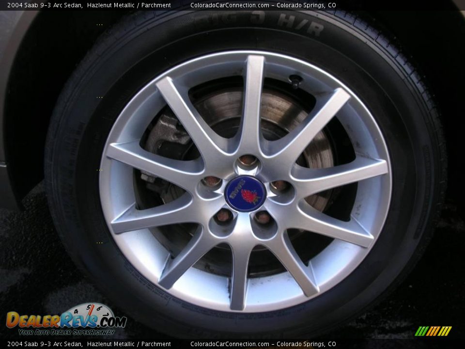 2004 Saab 9-3 Arc Sedan Hazlenut Metallic / Parchment Photo #4