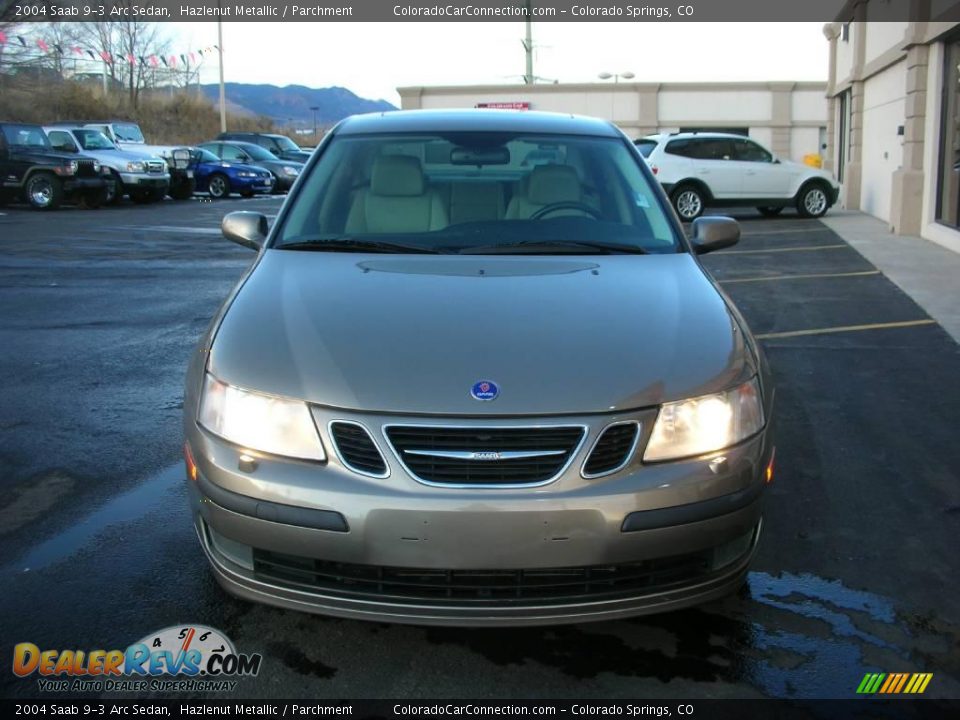 2004 Saab 9-3 Arc Sedan Hazlenut Metallic / Parchment Photo #5