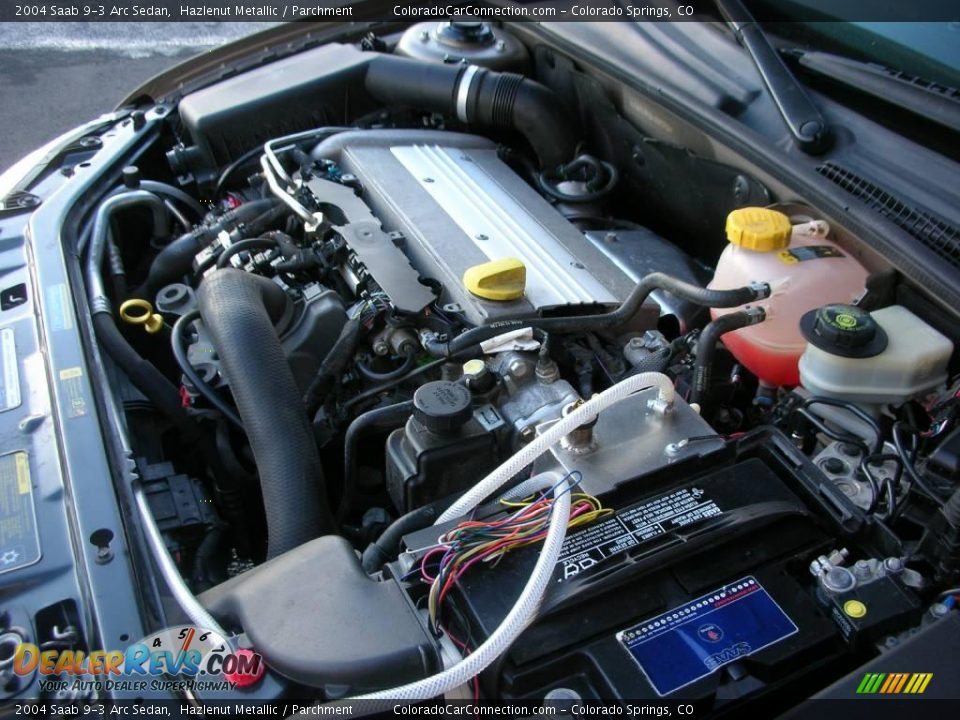 2004 Saab 9-3 Arc Sedan Hazlenut Metallic / Parchment Photo #16