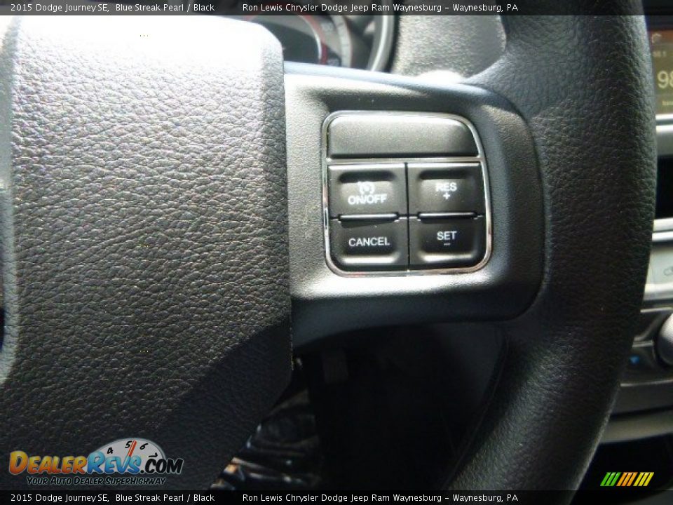 2015 Dodge Journey SE Blue Streak Pearl / Black Photo #18