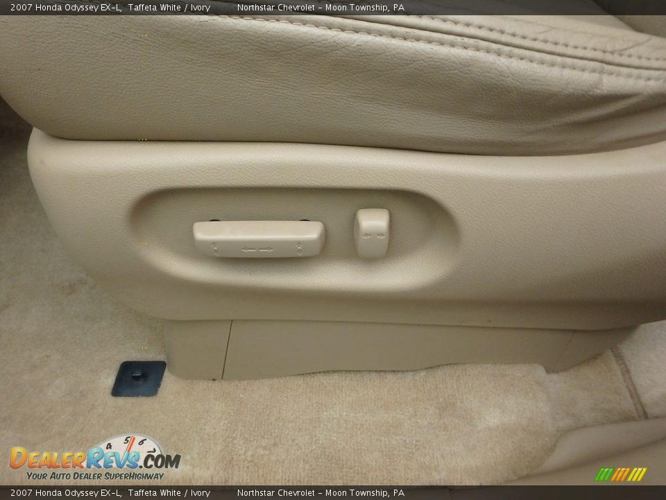 2007 Honda Odyssey EX-L Taffeta White / Ivory Photo #12
