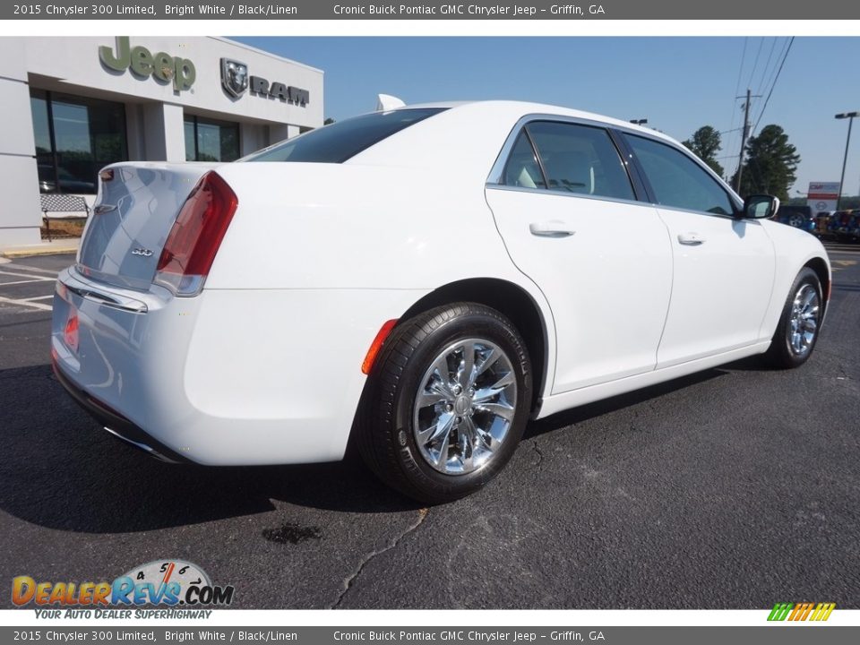 2015 Chrysler 300 Limited Bright White / Black/Linen Photo #7