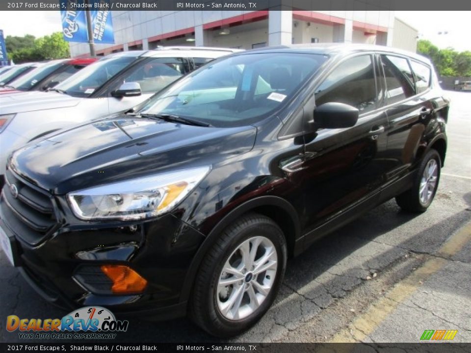 2017 Ford Escape S Shadow Black / Charcoal Black Photo #2