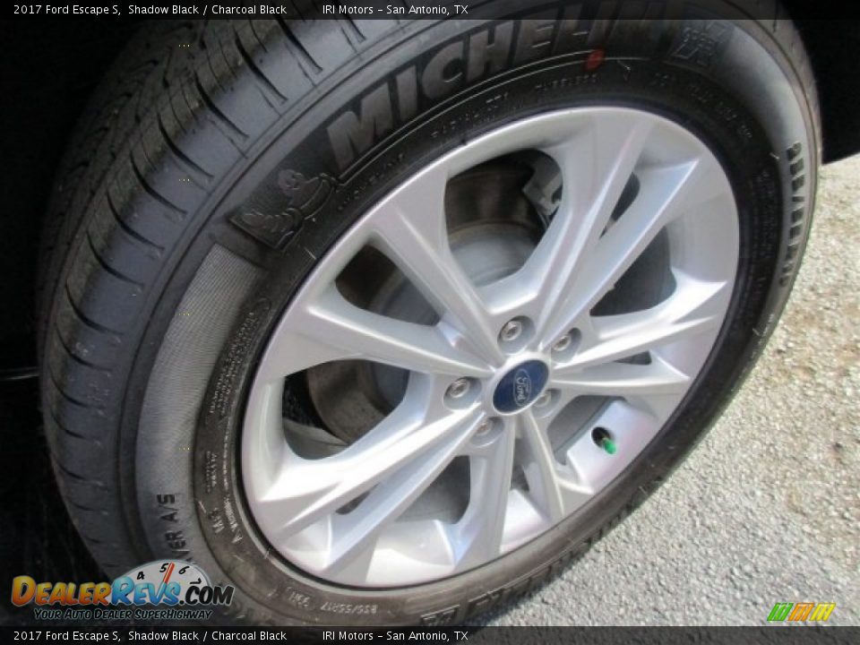 2017 Ford Escape S Shadow Black / Charcoal Black Photo #3