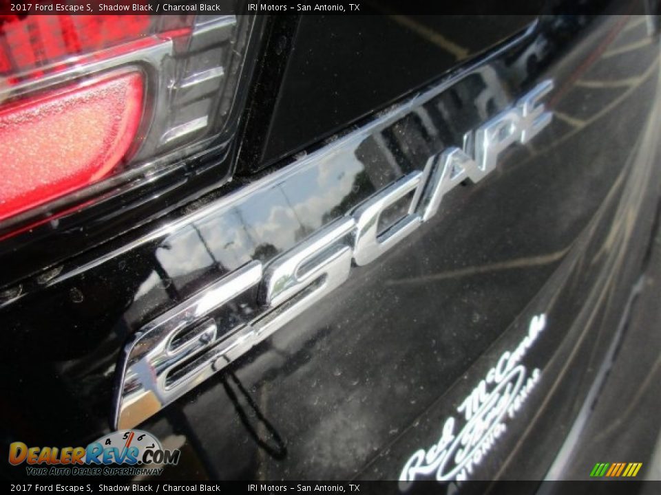 2017 Ford Escape S Shadow Black / Charcoal Black Photo #5