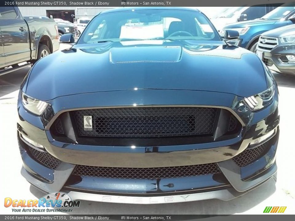 2016 Ford Mustang Shelby GT350 Shadow Black / Ebony Photo #8