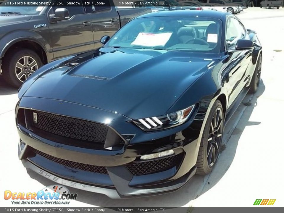 2016 Ford Mustang Shelby GT350 Shadow Black / Ebony Photo #9