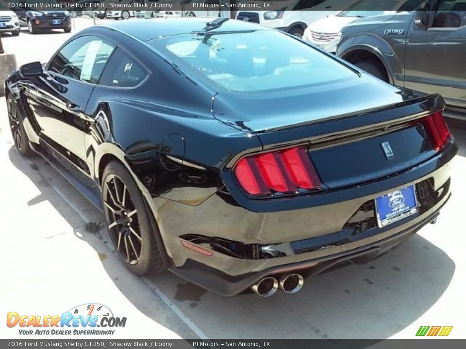 2016 Ford Mustang Shelby GT350 Shadow Black / Ebony Photo #11