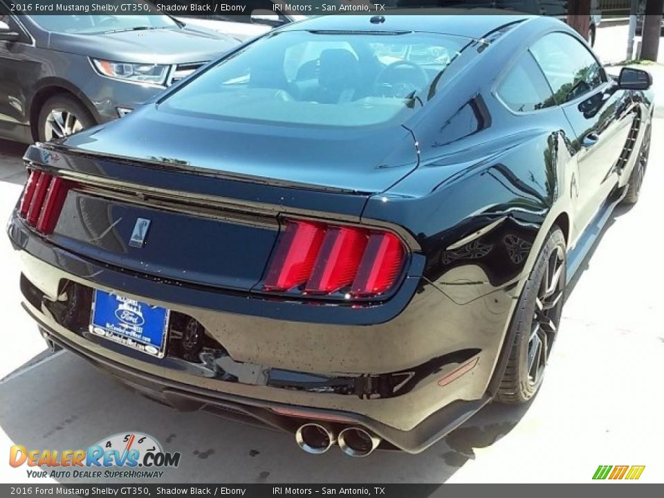 2016 Ford Mustang Shelby GT350 Shadow Black / Ebony Photo #16