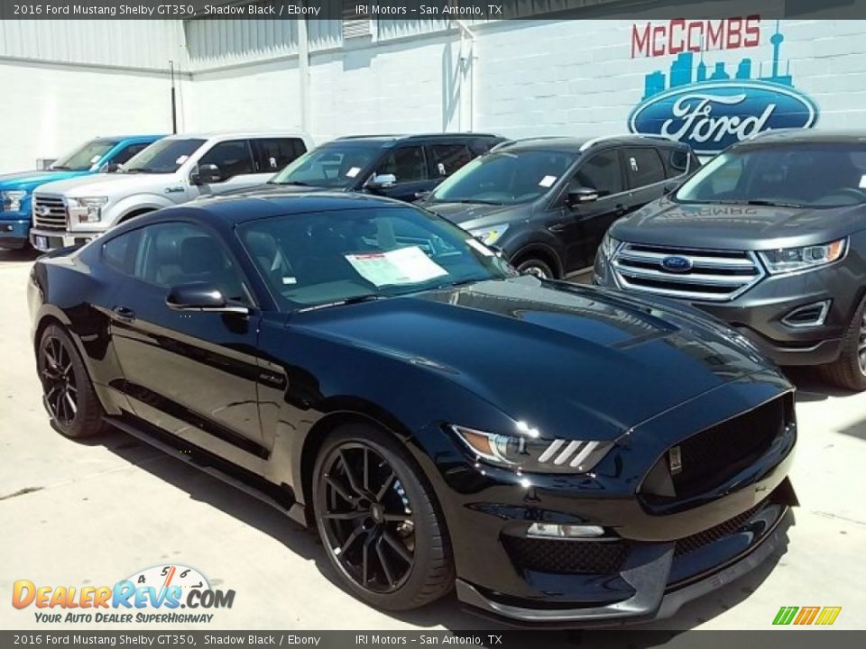 2016 Ford Mustang Shelby GT350 Shadow Black / Ebony Photo #34