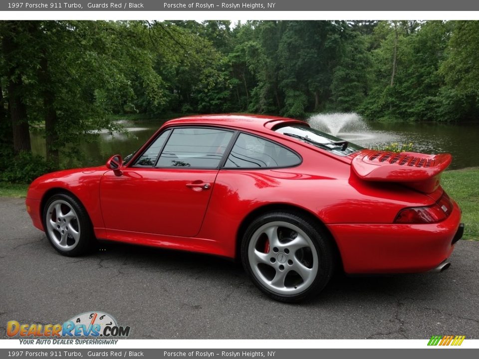 1997 Porsche 911 Turbo Guards Red / Black Photo #4