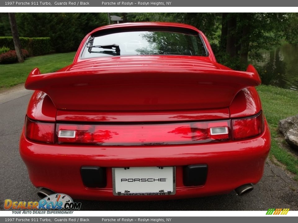 1997 Porsche 911 Turbo Guards Red / Black Photo #5