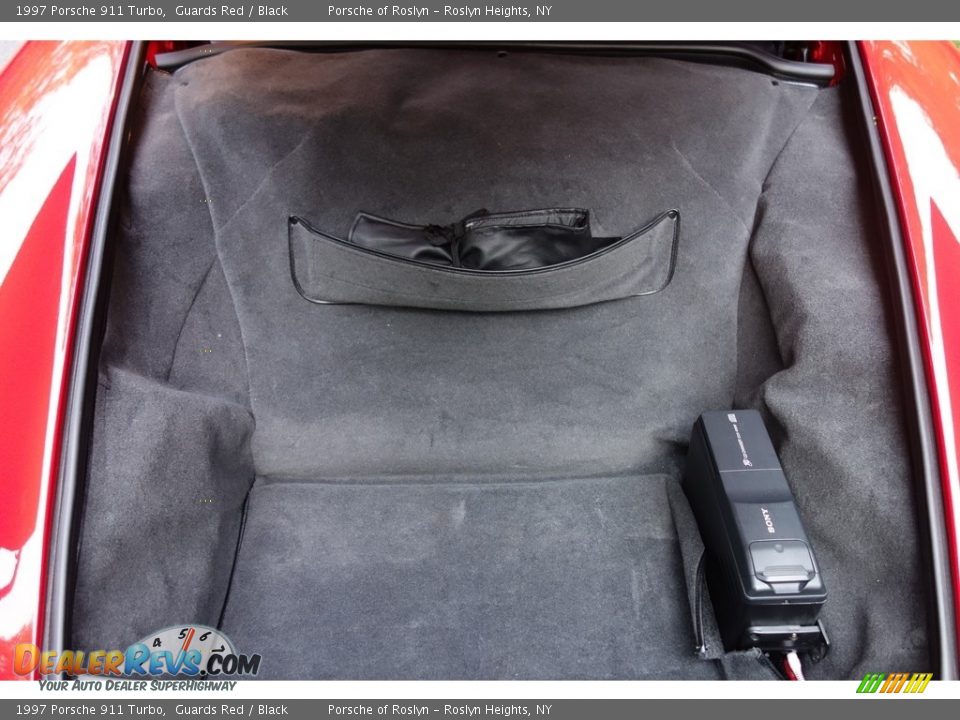 1997 Porsche 911 Turbo Guards Red / Black Photo #11