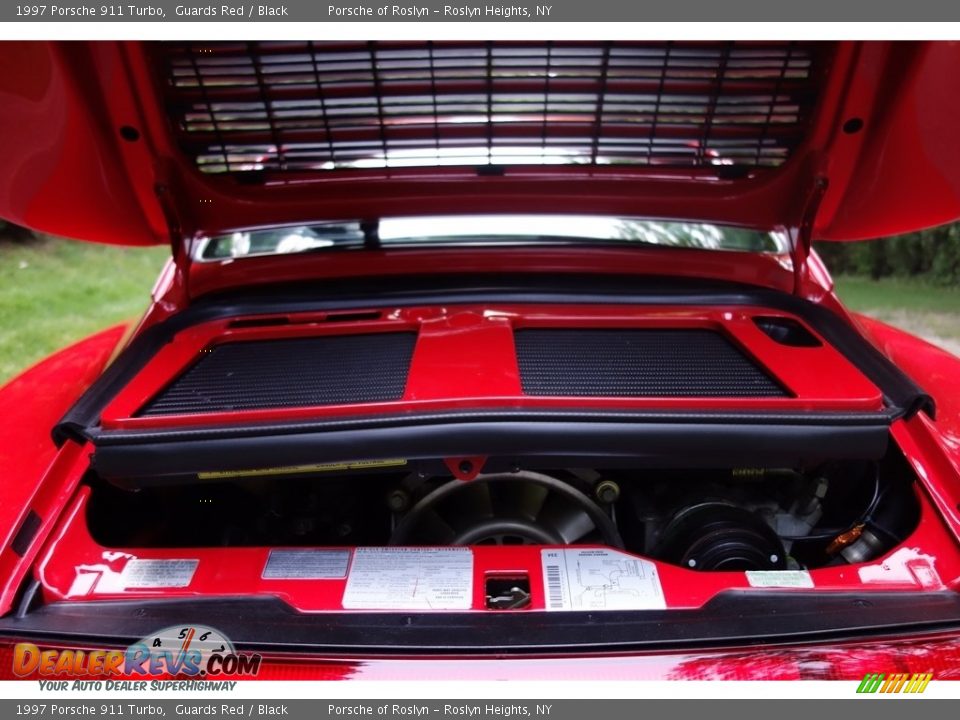 1997 Porsche 911 Turbo Guards Red / Black Photo #13