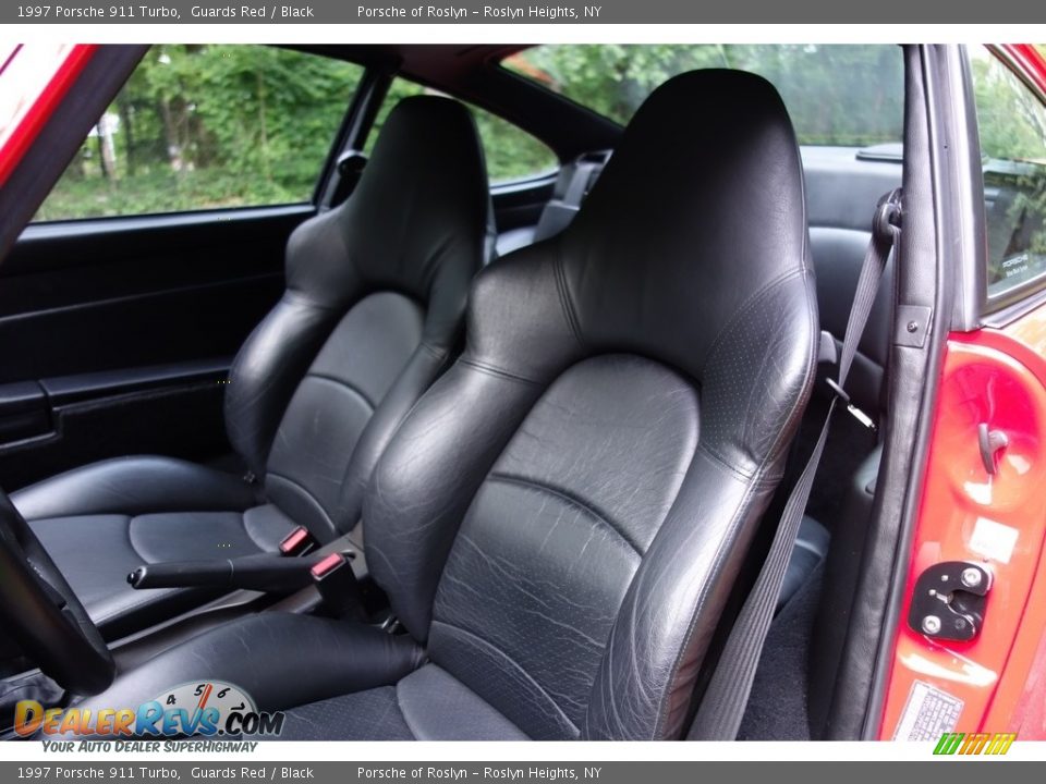 1997 Porsche 911 Turbo Guards Red / Black Photo #15