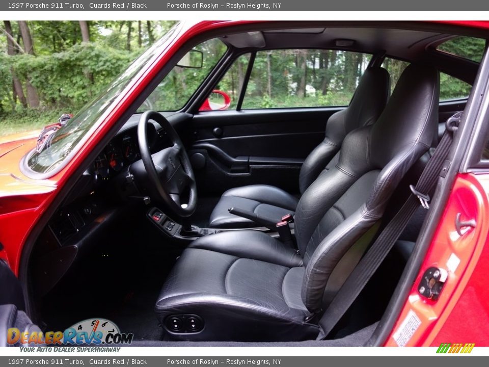 1997 Porsche 911 Turbo Guards Red / Black Photo #16