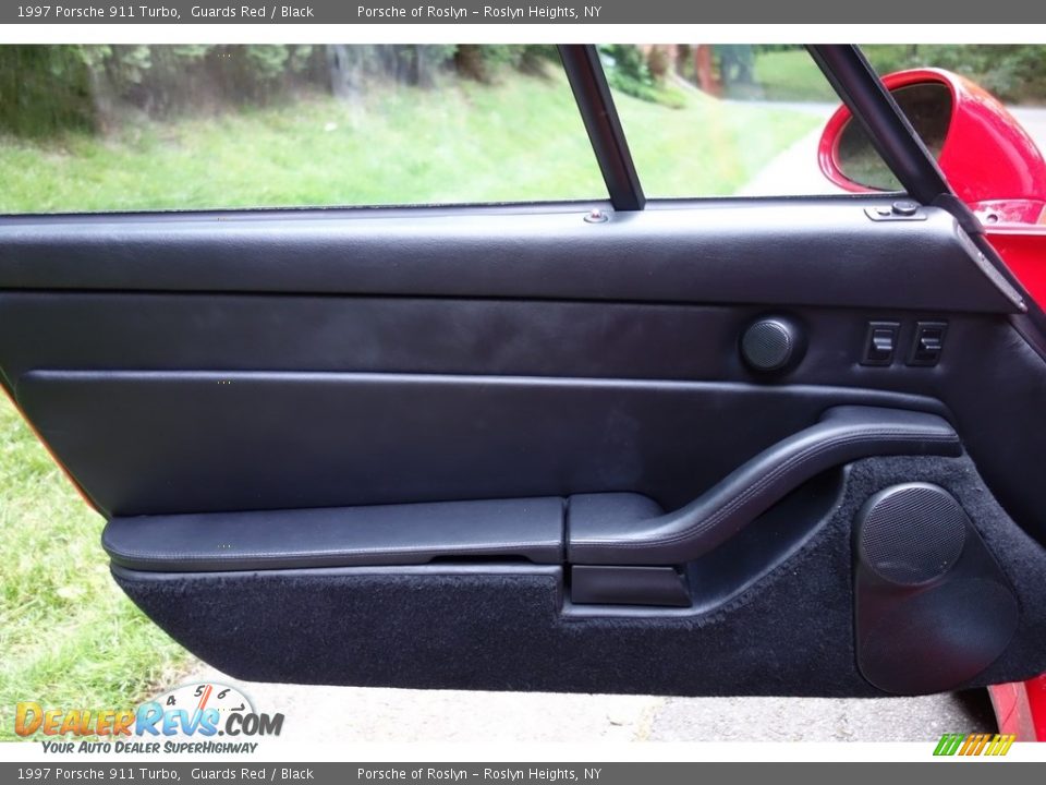 1997 Porsche 911 Turbo Guards Red / Black Photo #17