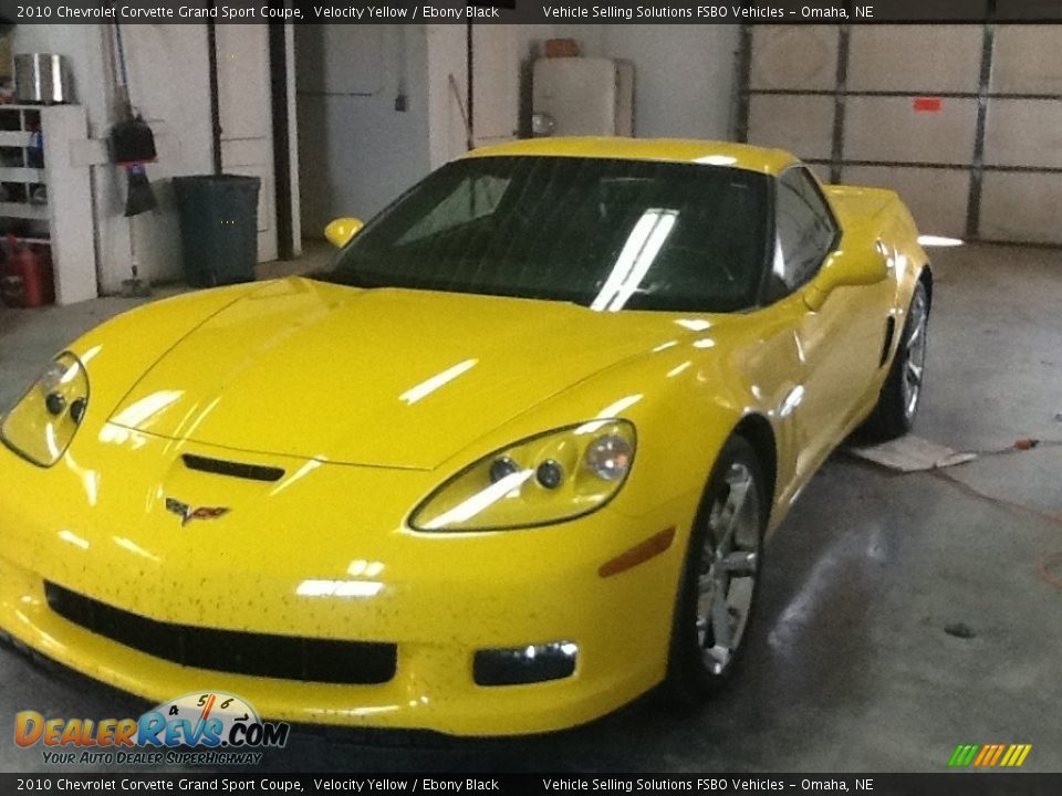 2010 Chevrolet Corvette Grand Sport Coupe Velocity Yellow / Ebony Black Photo #1